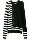 HAIDER ACKERMANN Gestreifter Pullover