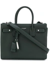 Saint Laurent Sac De Jour Tote Bag - Green In Green