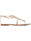 SOPHIA WEBSTER BUCKLED SANDALS