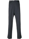 HOPE HOPE STRIPED TAILORED TROUSERS - GREY
