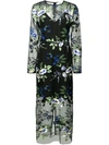 DIANE VON FURSTENBERG SHEER FLORAL DRESS