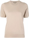 N•PEAL ROUND NECK KNITTED T