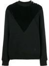 GIVENCHY BUTTONED SHOULDER SWEATER