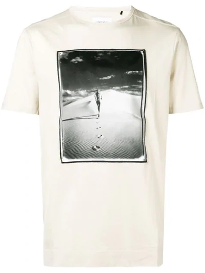 Limitato Photographic Print T-shirt In Neutrals