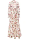 ZIMMERMANN FLARED FLORAL MAXI GOWN