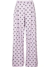 LAYEUR PRINTED PALAZZO TROUSERS