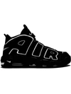 Nike Air More Uptempo Sneakers In Black/white/black