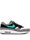 Nike X Atmos Air Max 1 Premium Retro "elephant 2017" Sneakers In Black