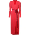 ADAM LIPPES Red Midi Dress,2420087460394591293