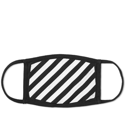 Off-white Diagonal Mask In Black