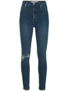 NOBODY DENIM NOBODY DENIM SIREN SKINNY ANKLE CELEBRATION - BLUE