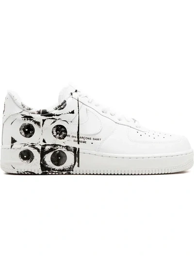Nike Air Force 1 '07/ Supreme/ Comme Des Garçons Trainers In White