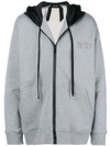 N°21 colourBLOCKED HOOD HOODIE