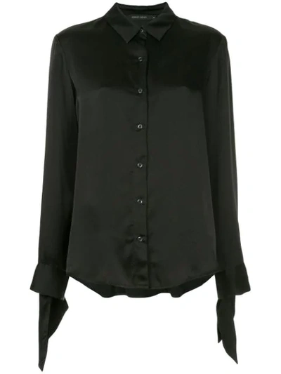 Nobody Denim Silk Cuff Shirt Soiree - 黑色 In Black