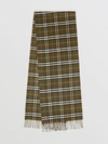 BURBERRY The Classic Vintage Check Cashmere Scarf,40790001