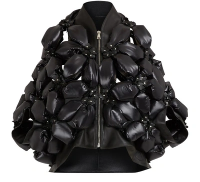 Moncler Genius 6 Moncler Noir Kei Ninomiya Coral Down Jacket In 999 Black