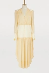 CHLOÉ BUTTONED MIDI DRESS,CHC18ARO17001 70H