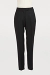 OFFICINE G N RALE ZOE WOOL PANTS,W18WTLG125/BLACK