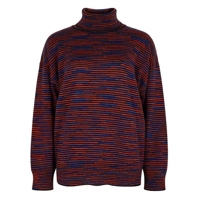 M Missoni Space-dyed Wool Jumper In Red