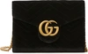 GUCCI GG Marmont velvet mini bag,474575 9QIDT 1000