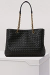 BOTTEGA VENETA TOTE BAG WITH A CHAIN,428052 VO0AD 1000