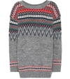 JUNYA WATANABE FAIR ISLE WOOL-BLEND SWEATER,P00345484