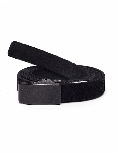 Yohji Yamamoto Black Leather Belt