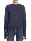 EACH X OTHER Bell-Sleeve Cotton Sweatshirt,0400097608276
