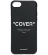 OFF-WHITE Black "Cover" Iphone Case,2345737505151195148
