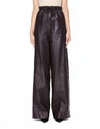 THE ROW THE ROW JR LEATHER PAJAMA trousers,4077L80