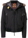 PARAJUMPERS HOODED BOMBER JACKET