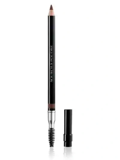 Dior Women's Powder Eyebrow Pencil With Brush & Sharpener In 593 Brown