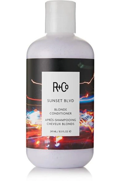 R + Co Sunset Blvd Blonde Conditioner, 241ml - Colourless