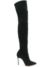 CASADEI OVER-THE-KNEE BLADE BOOTS