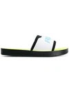 Fenty X Puma Logo Pool Slides In Black