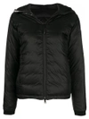CANADA GOOSE CANADA GOOSE HOODED PUFFER JACKET - BLACK