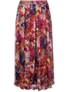 ASPESI floral printed skirt