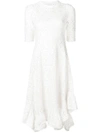 SEE BY CHLOÉ SEE BY CHLOÉ CROCHET DRESS - WHITE