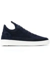 FILLING PIECES FILLING PIECES LOW TOP TRAINERS - BLUE