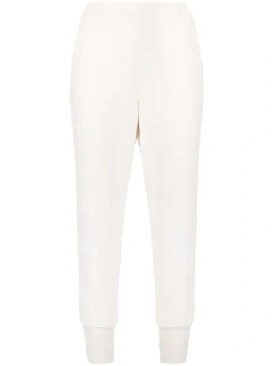 Stella Mccartney Waistband Track Trousers - White