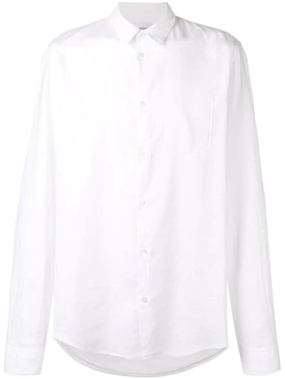 Dondup Relaxed Fit Shirt In White