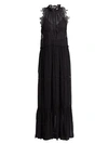 3.1 PHILLIP LIM / フィリップ リム Lace & Stretch Silk Gown