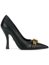 VERSACE BUCKLED FRONT PUMPS