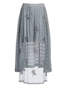 STELLA MCCARTNEY Isabella Tulle & Lace Combination High-Low Skirt