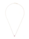 ANITA KO embellished heart necklace