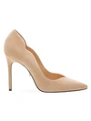 SCHUTZ Monaliza Suede Point Toe Pumps