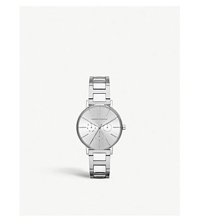 Armani Exchange Ax5551 Stainless Steel Watch In Silver