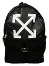 OFF-WHITE OFF-WHITE LOGO PRINT BACKPACK,10679165