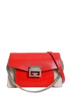 GIVENCHY SMALL GV3 LEATHER BAG,10675920