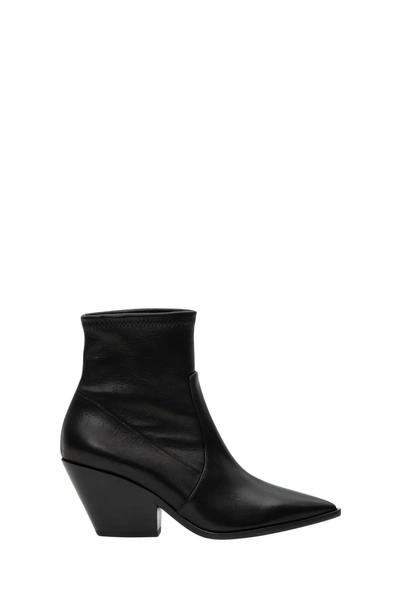 Casadei Texan Ankle Boots In Nero